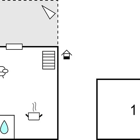 1 Bedroom Awesome In 度假居 *